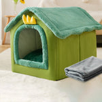 House Type Universal Removable and Washable Pet Dog Cat Bed Pet Supplies - Trustpick