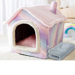 House Type Universal Removable and Washable Pet Dog Cat Bed Pet Supplies - Trustpick