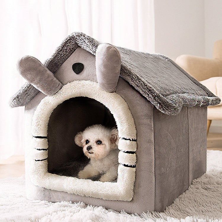 House Type Universal Removable and Washable Pet Dog Cat Bed Pet Supplies - Trustpick