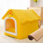 House Type Universal Removable and Washable Pet Dog Cat Bed Pet Supplies - Trustpick