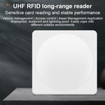 Industrial UHF RFID Long Range Integrated Reader Built - in 9dBi Antenna, Style: with WiFi Communication - Trustpick