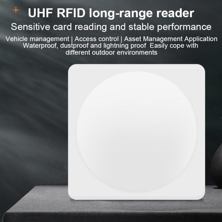 Industrial UHF RFID Long Range Integrated Reader Built - in 9dBi Antenna, Style: with WiFi Communication - Trustpick