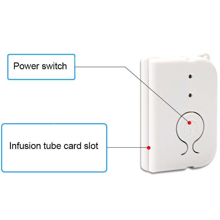 Infusion Reminder Alarm Sensor Monitor Hospital Security Nurse Patients Injection Safety Care Tool - Trustpick