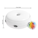 Intelligent Electric Funny Cat Stick Funny Cat Toy Electric Rotating Turntable Funny Cat Device - Trustpick
