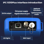 IPC9310Plus - N 4.5 Inch Engineering Tester Network Analog Coaxial Video Surveillance Tester - Trustpick