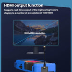 IPC9310Plus - N 4.5 Inch Engineering Tester Network Analog Coaxial Video Surveillance Tester - Trustpick