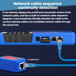 IPC9310Plus - N 4.5 Inch Engineering Tester Network Analog Coaxial Video Surveillance Tester - Trustpick