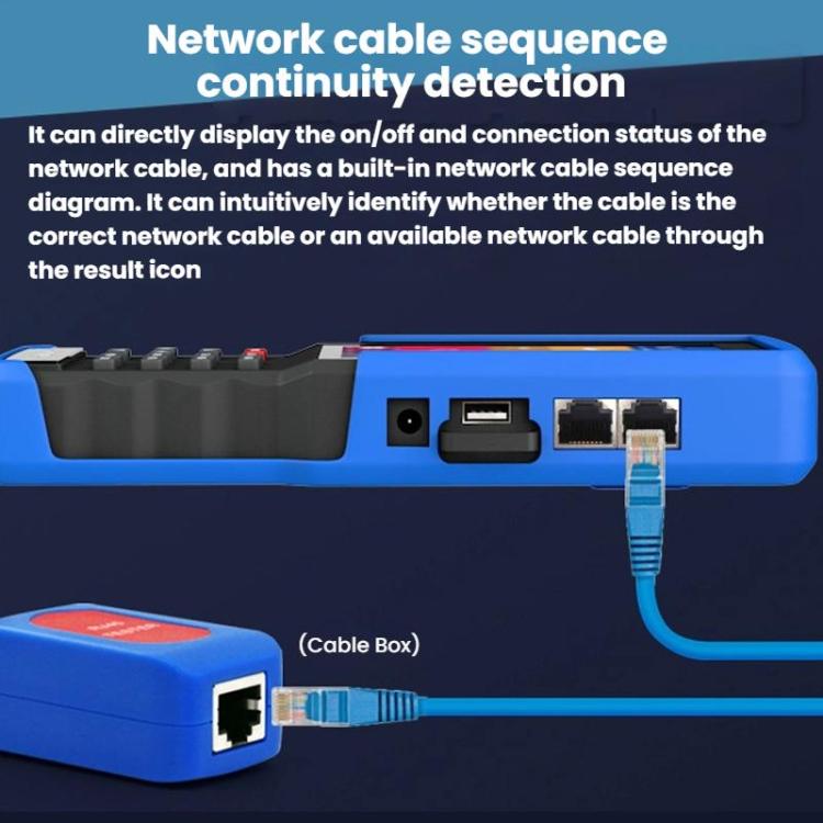 IPC9310Plus - N 4.5 Inch Engineering Tester Network Analog Coaxial Video Surveillance Tester - Trustpick