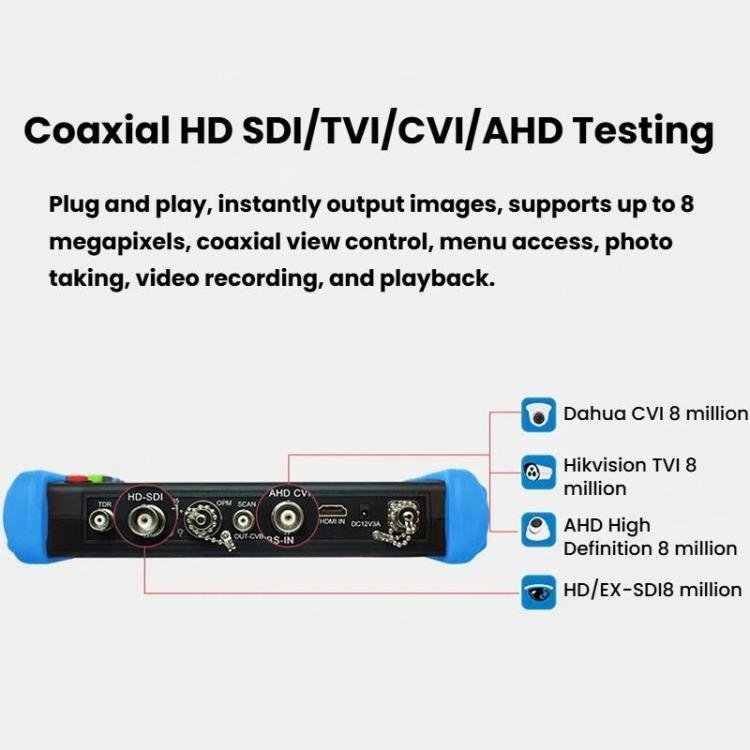 IPC9800MOVTADHSPlus+ Multi - Functional Engineering Tester Coaxial Network Video Surveillance Tester - Trustpick