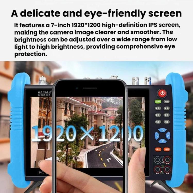 IPC9800MOVTADHSPlus+ Multi - Functional Engineering Tester Coaxial Network Video Surveillance Tester - Trustpick