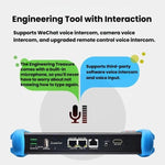 IPC9800MOVTADHSPlus+ Multi - Functional Engineering Tester Coaxial Network Video Surveillance Tester - Trustpick