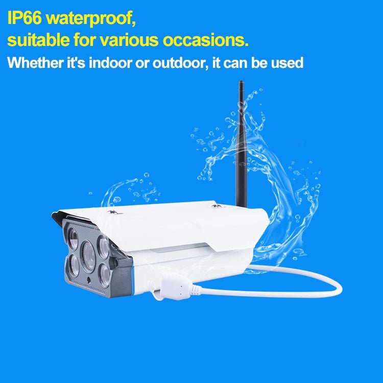 J - 01100 1.0MP Smart Wireless Wifi IP Camera, Support Motion Detection & Infrared Night Vision & TF Card(64GB Max) - Trustpick