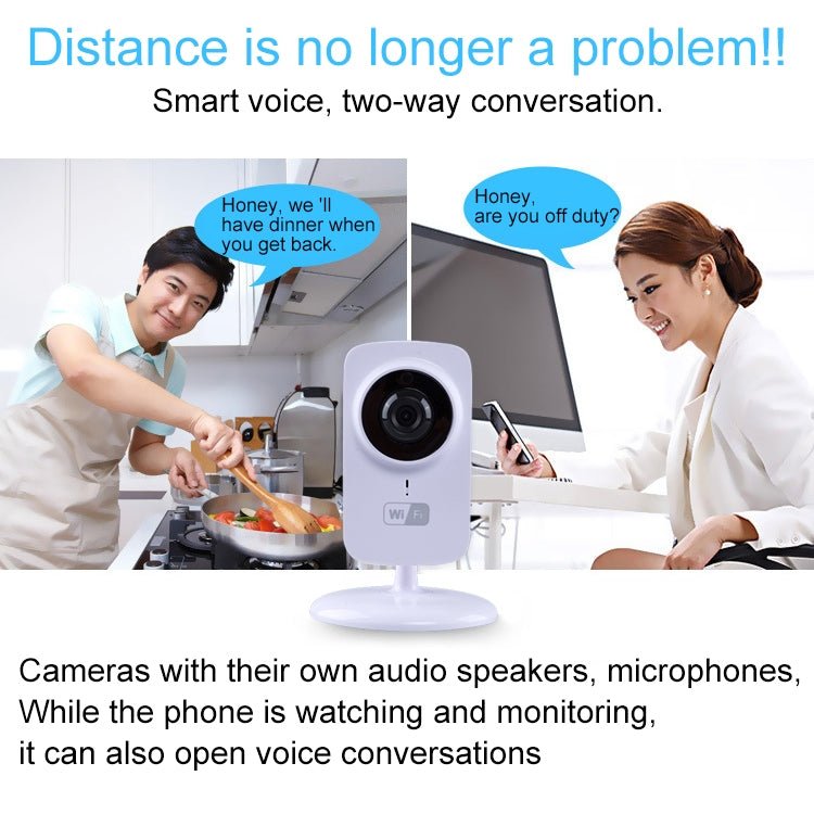 JD - C8310 - S1 1.0MP Two - Way Audio Smart Wireless Wifi IP Camera, Support Motion Detection & Infrared Night Vision - Trustpick