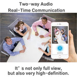 JJX - 1801 Fisheye Wide Angle 1.0MP Smart Wireless Wifi IP Camera, Support TF Card (128GB Max) - Trustpick