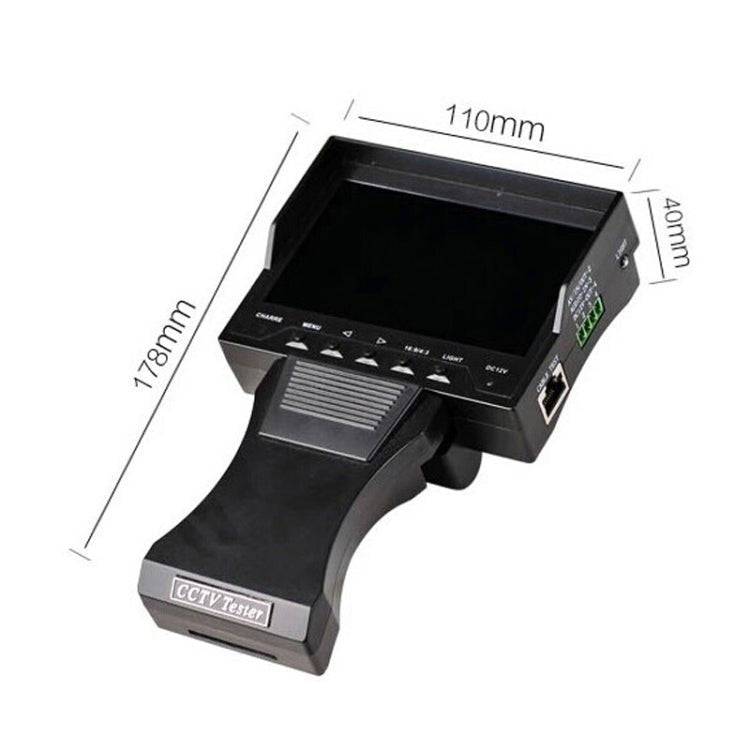 JSK - 4300B 4.3 inch Handheld 12V Output Network Cable Monitoring Tester - Trustpick