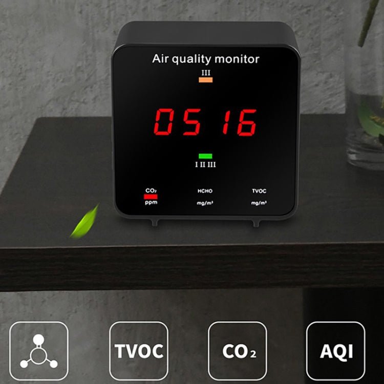 JSM - 131 Portable CO2 TVOC Formaldehyde Carbon Dioxide Detector - Trustpick