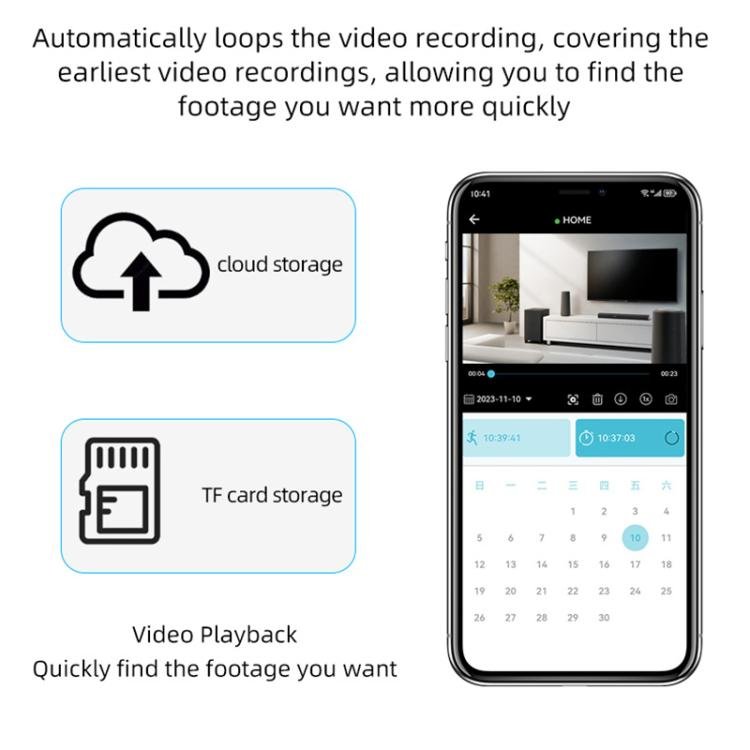 K11 1080P HD Night Vision Dual - Band Dual - Light Full Color WiFi Camera - Trustpick