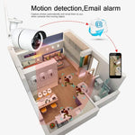 K9104E - PE2013C 4CH HD 960P 1.3 Mega Pixel 2.4GHz WiFi IP Bullet Camera 10.1 inch LCD Screen NVR Kit - Trustpick