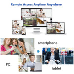 K9608W - PE2013W 8CH HD 960P 1.3 Mega Pixel 2.4GHz WiFi IP Bullet Camera + NVR Kit - Trustpick