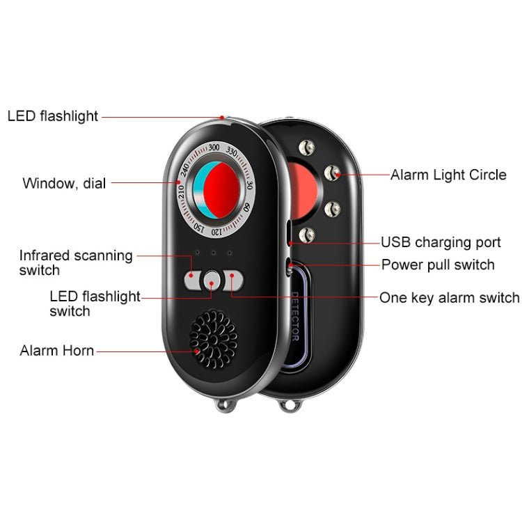 K98 Vibration Security Alarm Anti - theft Detector - Trustpick