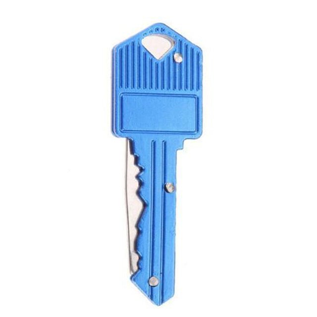Key Chain Portable Folding Knife Peeler Mini Camping Key - shaped Self - defense knife - Trustpick