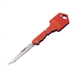 Key Chain Portable Folding Knife Peeler Mini Camping Key - shaped Self - defense knife - Trustpick