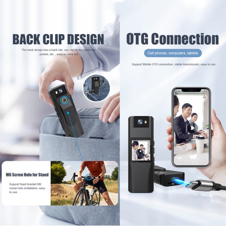 L12 180 Degrees Rotation Conference Video Recording Camera Mini HD 720P WiFi Camera - Trustpick