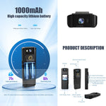 L12 180 Degrees Rotation Conference Video Recording Camera Mini HD 720P WiFi Camera - Trustpick