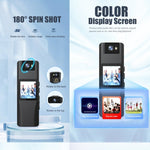 L12 180 Degrees Rotation Conference Video Recording Camera Mini HD 720P WiFi Camera - Trustpick