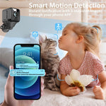 L29 1080P HD WiFi Remote Viewing Home Security Camera Intelligent 180 - Degree Wide Angle Camera - Trustpick