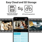 L29 1080P HD WiFi Remote Viewing Home Security Camera Intelligent 180 - Degree Wide Angle Camera - Trustpick