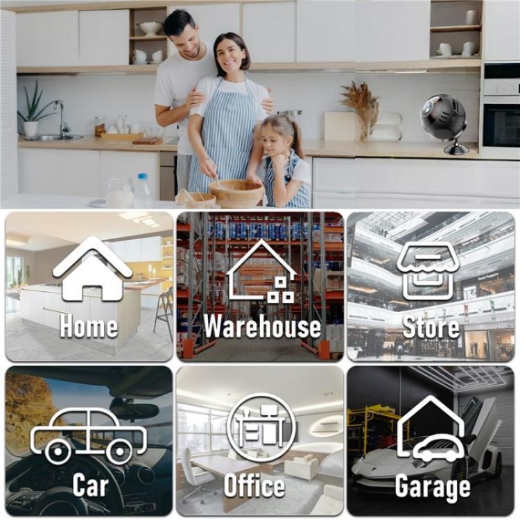 L30 Home Security Real Time Playback Panoramic View Phone Monitoring Mini Intelligent WiFi Camera - Trustpick