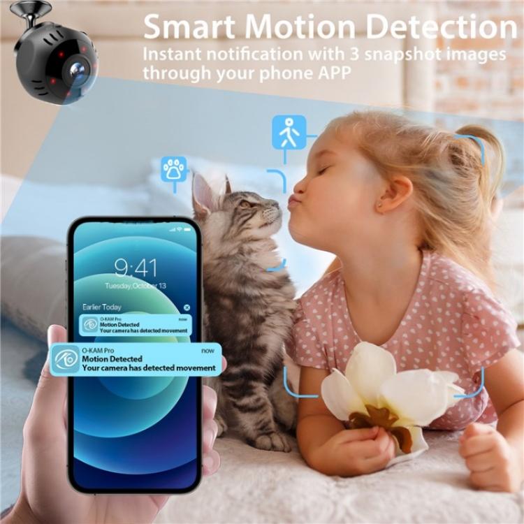 L30 Home Security Real Time Playback Panoramic View Phone Monitoring Mini Intelligent WiFi Camera - Trustpick