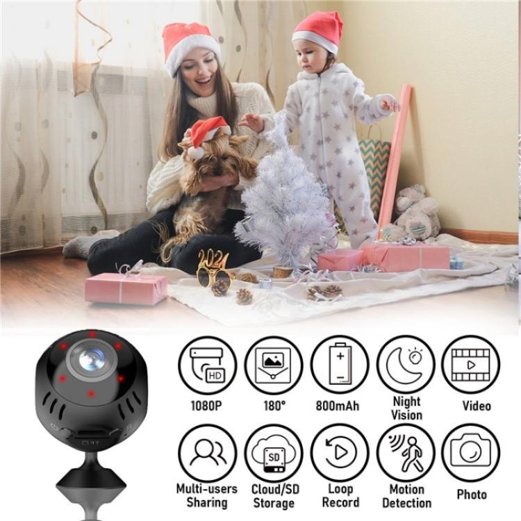 L30 Home Security Real Time Playback Panoramic View Phone Monitoring Mini Intelligent WiFi Camera - Trustpick