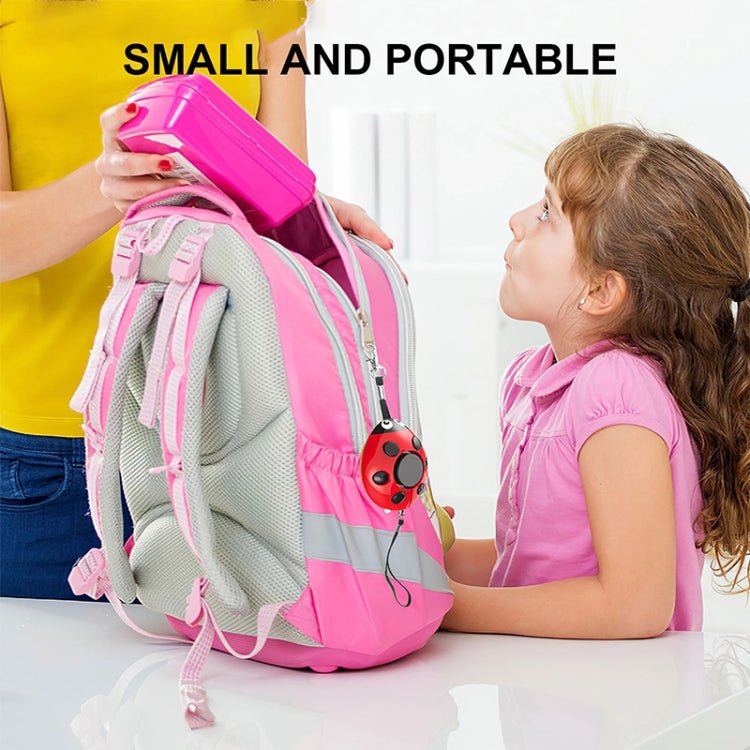 Ladybug Personal Alarm, Self - defense Defend Wolf, Mini Alarm for Girl and Kids - Trustpick