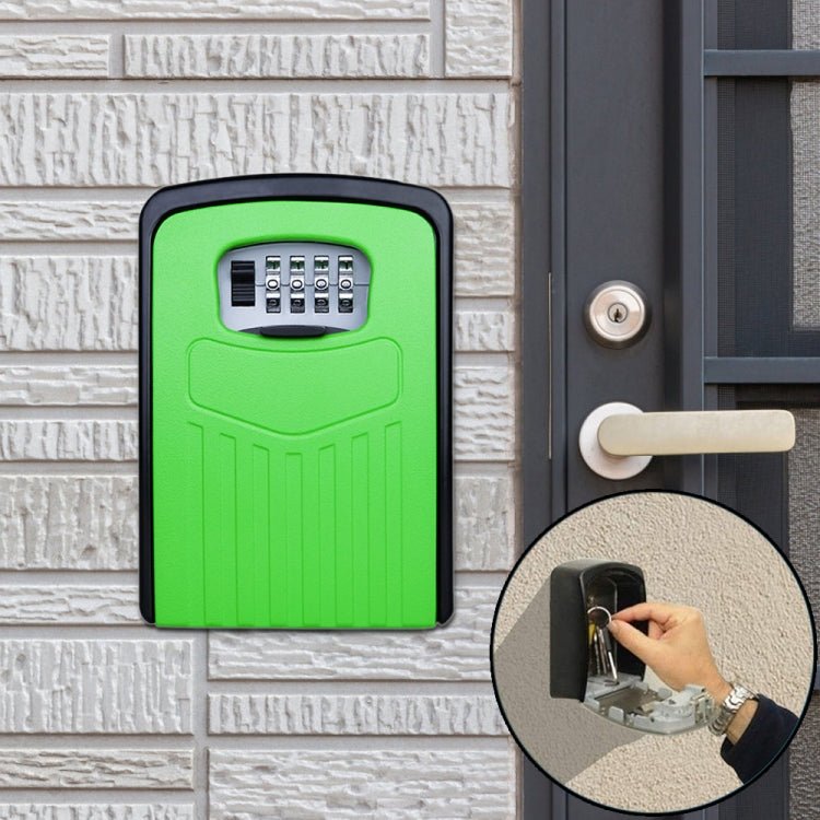 Large Password Lock Metal Storage Box Villa Security Box Wall Cabinet Safety Box - Trustpick