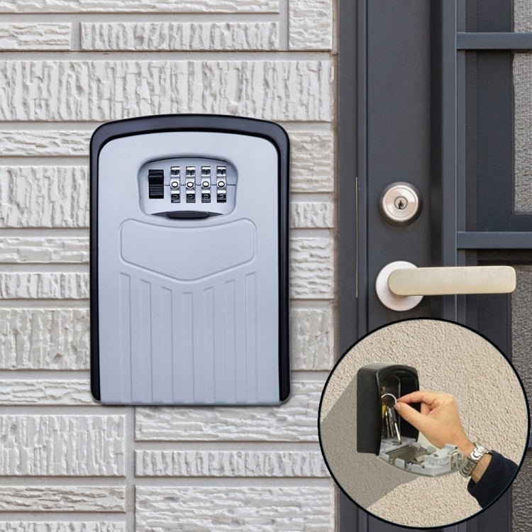 Large Password Lock Metal Storage Box Villa Security Box Wall Cabinet Safety Box - Trustpick