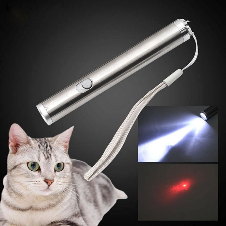 Laser Tease Cat Rods LED Light Laser Funny Interactive Cat Pen Toys - Trustpick
