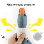 Long Animal Wild Goose Vocal Bite Resistant Dog Toy Plush Molar Dog Supplies - Trustpick