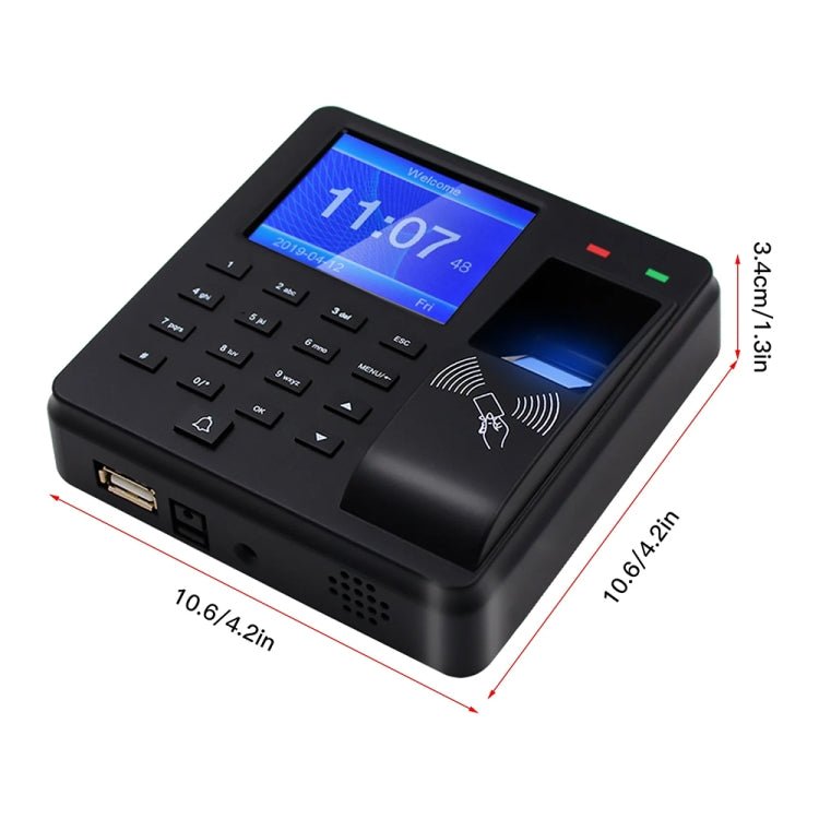 M10 Smart ID Card Recognition Fingerprint Access Control All - in - one Attendance Machine - Trustpick