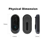 M108 720P 6400mAh Smart WIFI Video Visual Doorbell,Support Phone Remote Monitoring & Real - time Voice Intercom - Trustpick