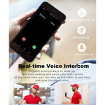 M108 720P 6400mAh Smart WIFI Video Visual Doorbell,Support Phone Remote Monitoring & Real - time Voice Intercom - Trustpick