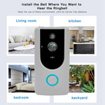 M2 720P Smart WIFI Video Visual Doorbell,Support Mobile Phone Remote Monitoring & Night Vision - Trustpick