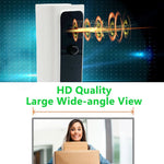 M200B WiFi Intelligent Square Button Video Doorbell, Support Infrared Motion Detection & Adaptive Rate & Two - way Intercom & Remote / PIR Wakeup - Trustpick