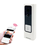 M200B WiFi Intelligent Square Button Video Doorbell, Support Infrared Motion Detection & Adaptive Rate & Two - way Intercom & Remote / PIR Wakeup - Trustpick