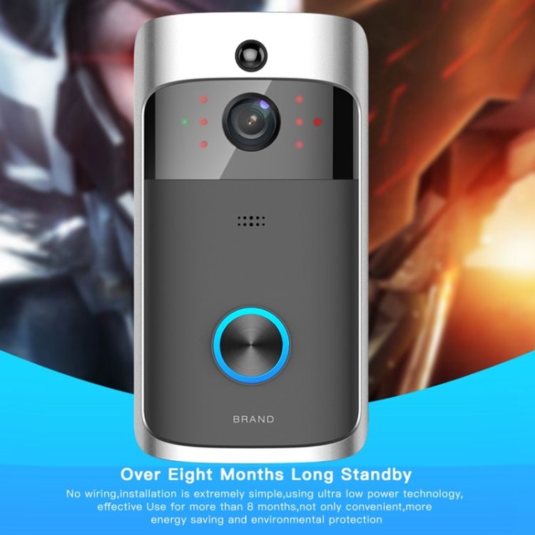 M3 720P Smart WIFI Ultra Low Power Video Visual Doorbell,Support Mobile Phone Remote Monitoring & Night Vision - Trustpick