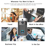 M3 720P Smart WIFI Ultra Low Power Video Visual Doorbell,Support Mobile Phone Remote Monitoring & Night Vision - Trustpick