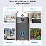 M3 720P Smart WIFI Ultra Low Power Video Visual Doorbell,Support Mobile Phone Remote Monitoring & Night Vision - Trustpick