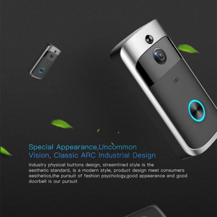M3 720P Smart WIFI Ultra Low Power Video Visual Doorbell,Support Mobile Phone Remote Monitoring & Night Vision - Trustpick