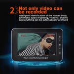 M4300A 4.3 inch Display Screen 3.0MP Camera Video Smart Doorbell, Support TF Card (32GB Max) & Motion Detection & Infrared Night Vision - Trustpick